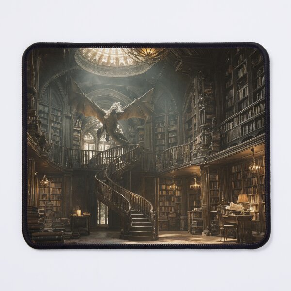 Item preview, The Guardian of Forgotten Tomes designed and sold by oanaunciuleanu.