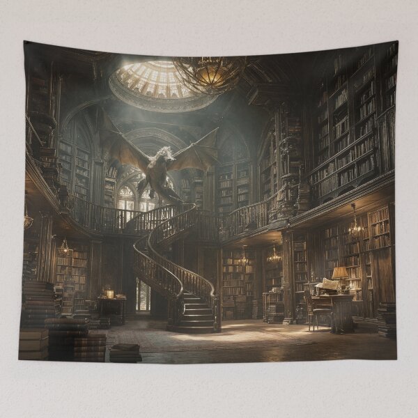 Item preview, The Guardian of Forgotten Tomes designed and sold by oanaunciuleanu.