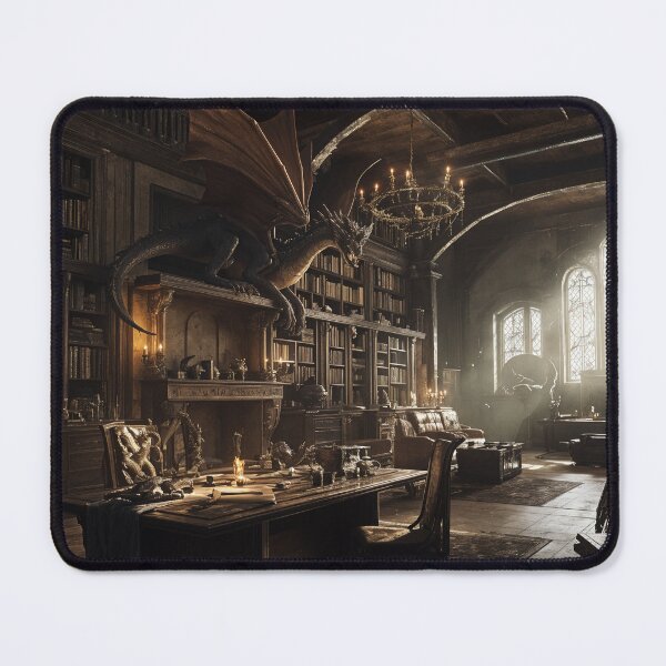 Item preview, The Guardian of Forgotten Tomes designed and sold by oanaunciuleanu.