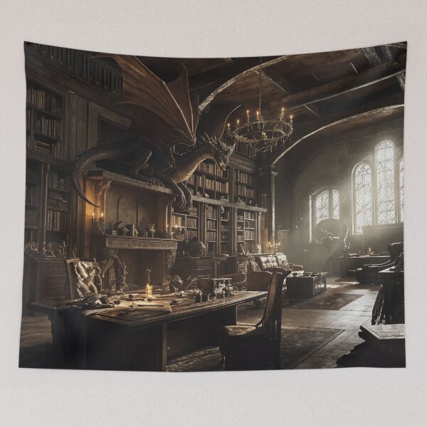 Item preview, The Guardian of Forgotten Tomes designed and sold by oanaunciuleanu.