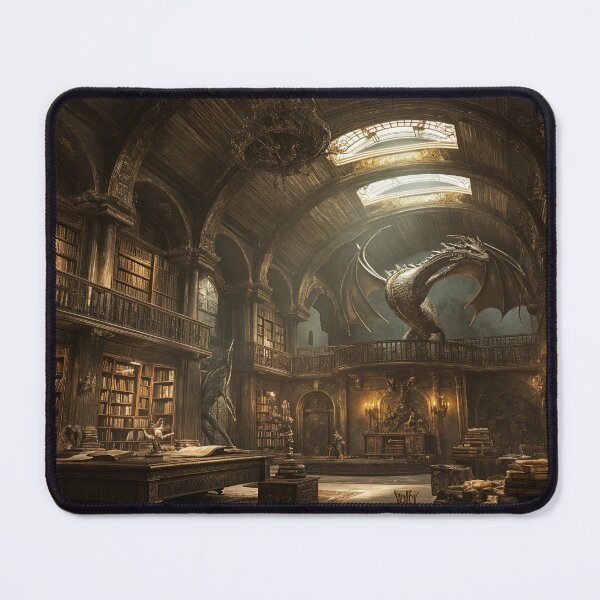 Item preview, The Guardian of Forgotten Tomes designed and sold by oanaunciuleanu.