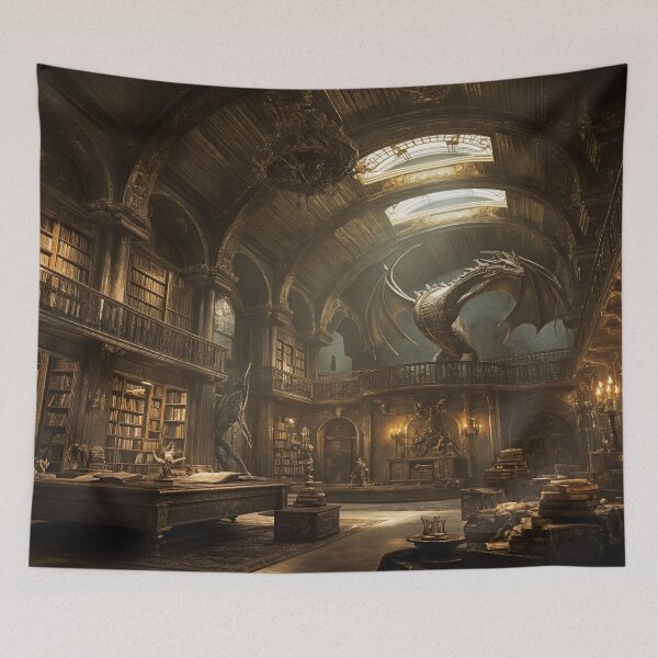 Item preview, The Guardian of Forgotten Tomes designed and sold by oanaunciuleanu.