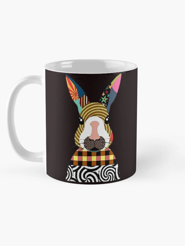 Thumbnail 5 of 6, Coffee Mug, Retro Rabbit designed and sold by ViaARTfactory.