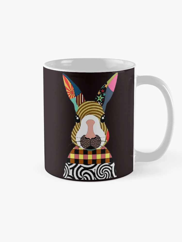 Thumbnail 3 of 6, Coffee Mug, Retro Rabbit designed and sold by ViaARTfactory.