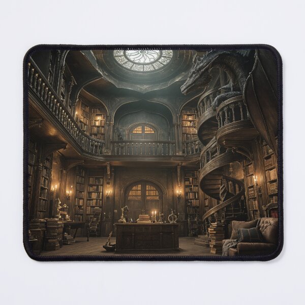 Item preview, The Guardian of Forgotten Tomes designed and sold by oanaunciuleanu.