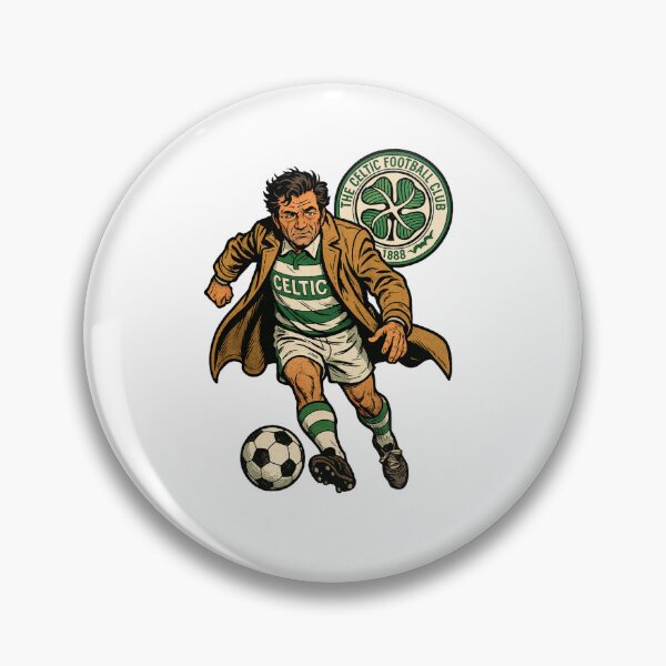 Aperçu de l'œuvre Encore un triplé (avec badge) créée et vendue par HerrObst.