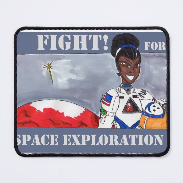 Item preview, Fight for space exploration designed and sold by Ronald Woods.