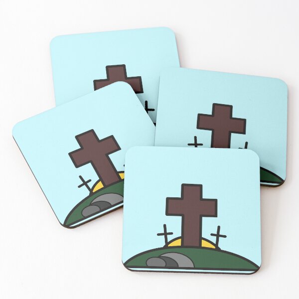 Item preview, Easter Cross and empty tomb cartoon designed and sold by JJJJdoodles.