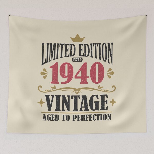 Item preview, 85th Birthday 85 Awesome Years Vintage 1940 For Him designed and sold by eclecTEEq.