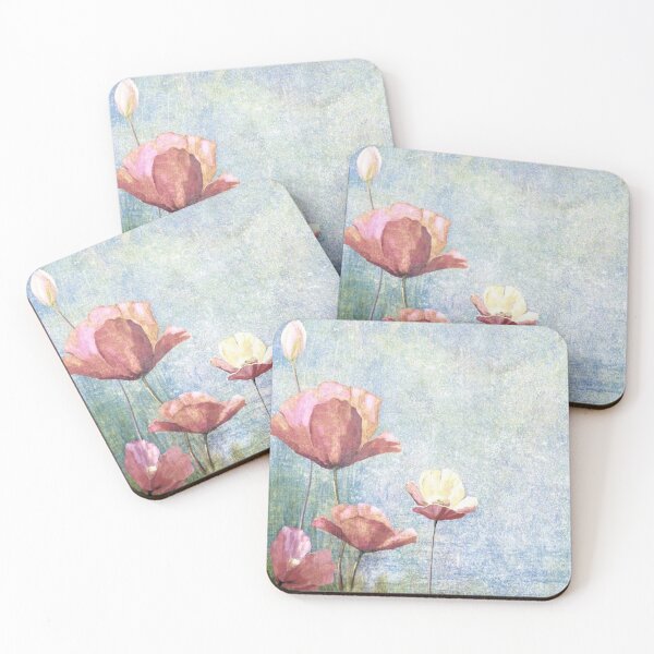 Item preview, Vintage Pink Country Garden Floral Artistic Watercolor designed and sold by binspired2shop.