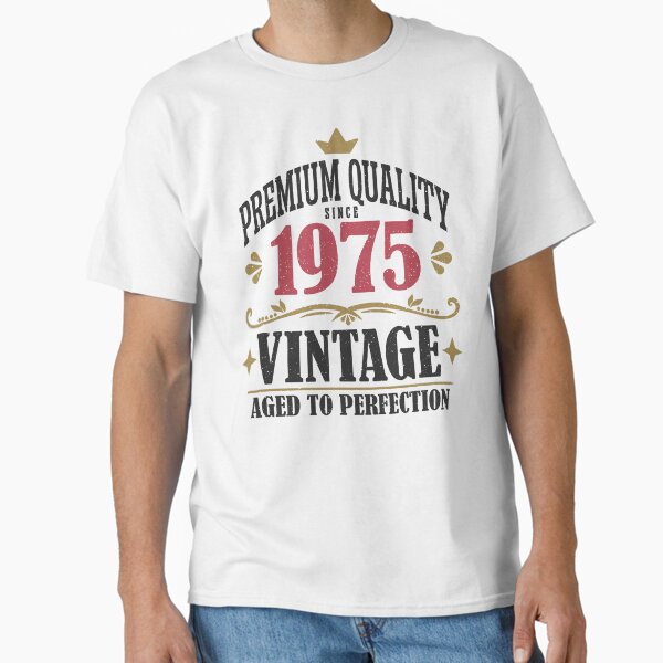 Artikel-Vorschau von 50. Geburtstag Vintage 50 Jahre Premium Qualität seit 1975, designt und verkauft von eclecTEEq.