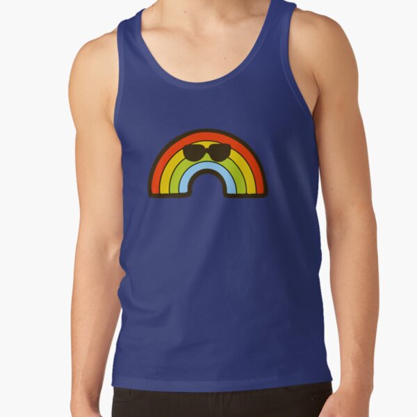 Cool Rainbow Pattern Tank Top