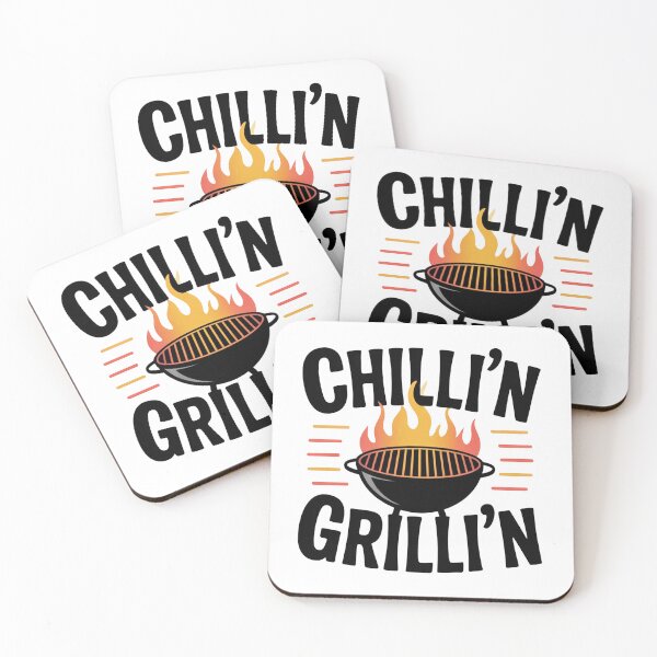 Item preview, BBQ Chillin Grillin designed and sold by MonkiFlipp.