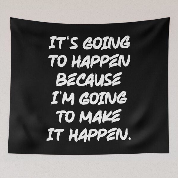 Item preview, I'm Going To Make It Happen - Gym Success Hustle Motivation designed and sold by chantastical.