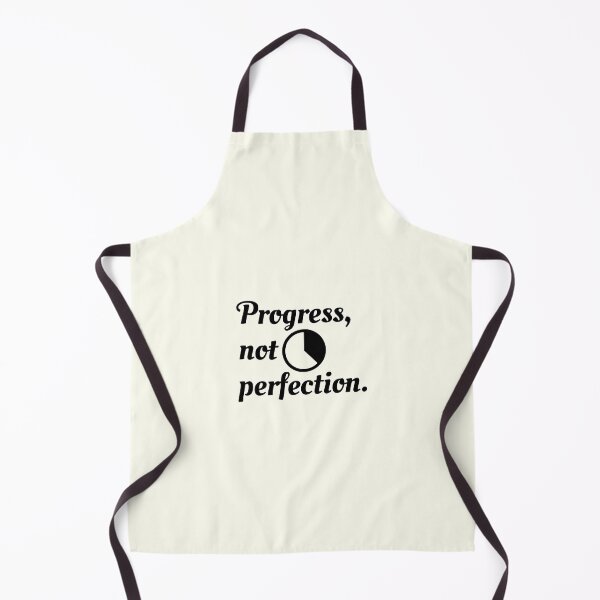 Item preview, Progress Not Perfection Motivational Saying designed and sold by DesignFloor.