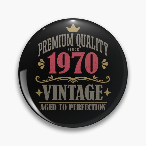 Item preview, Vintage 55th Birthday 55 Years Premium Quality Since 1970 designed and sold by eclecTEEq.