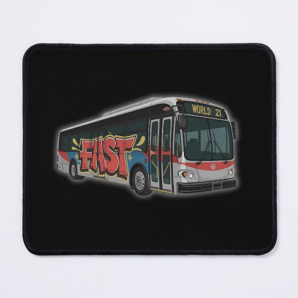 Item preview, Urban Graffiti Express – Stylized City Buses Art designed and sold by RosCraft.