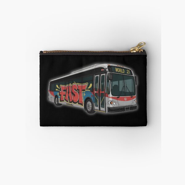 Item preview, Urban Graffiti Express – Stylized City Buses Art designed and sold by RosCraft.
