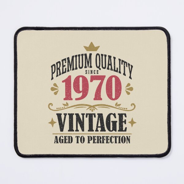 Item preview, 55th Birthday Vintage 55 Years Premium Quality Since 1970 designed and sold by eclecTEEq.
