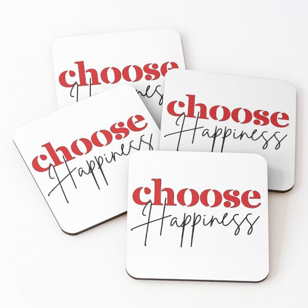 Item preview, Choose Happiness, Inspiration Quote Design designed and sold by Raise2Shine.