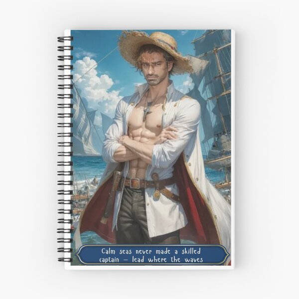 Item preview, Calm seas never made a skilled captain — lead where the waves roar. designed and sold by Asif's PixelPlay.