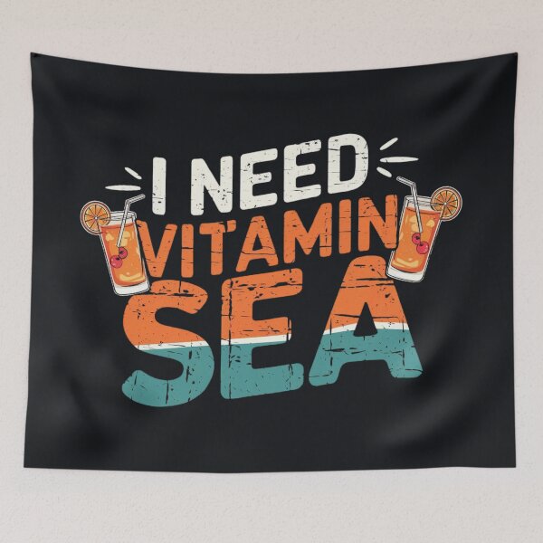 Item preview, I Need Witamin Sea – The ultimate cure is the sea designed and sold by FrenchTouch77.