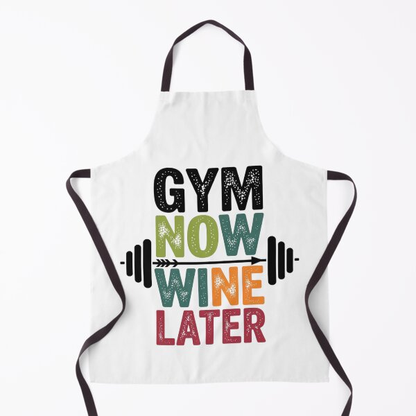 Item preview, Gym now, wine later designed and sold by FrenchTouch77.