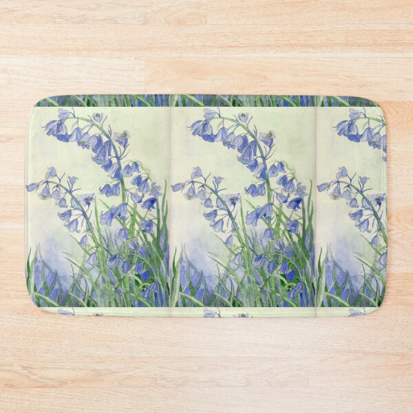Item preview, Bluebells watercolour painting artwork  designed and sold by esvb.
