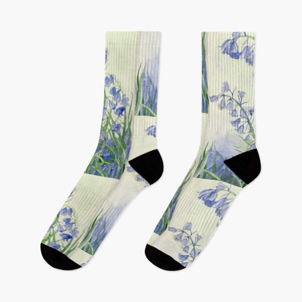 Item preview, Bluebells watercolour painting artwork  designed and sold by esvb.