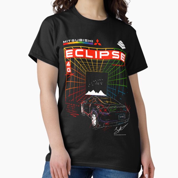 Artikel-Vorschau von Mitsubishi Eclipse 4G im Vaporwave-Stil – PNG-VERSION, designt und verkauft von low3gguy.