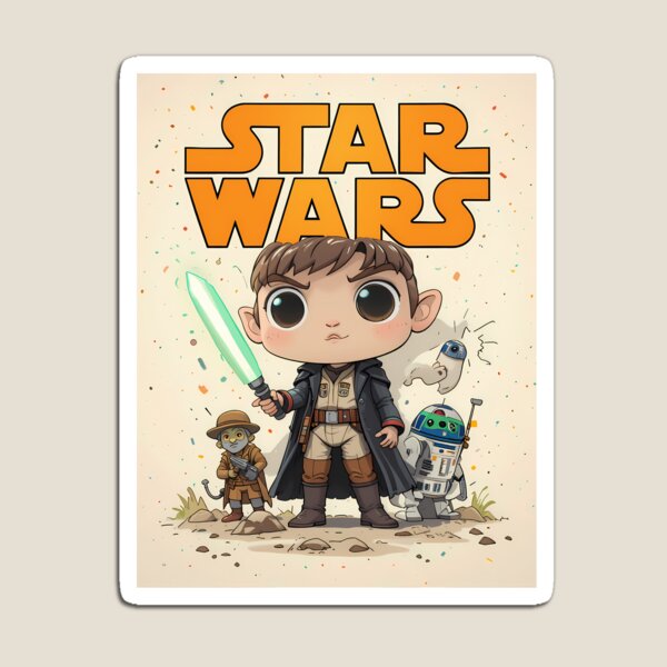 Item preview, Cartoon Darth Vader Star Wars Art Epic designed and sold by ART ATTACK ZONE.