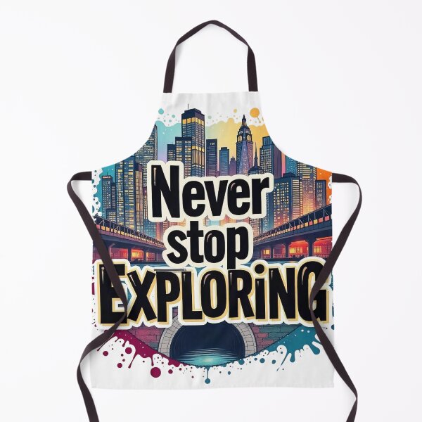 Item preview, Never Stop Exploring designed and sold by CreativeGorillas.