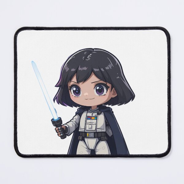 Item preview, Little Girl Star Wars Art Epic Galactic Scenes designed and sold by ART ATTACK ZONE.