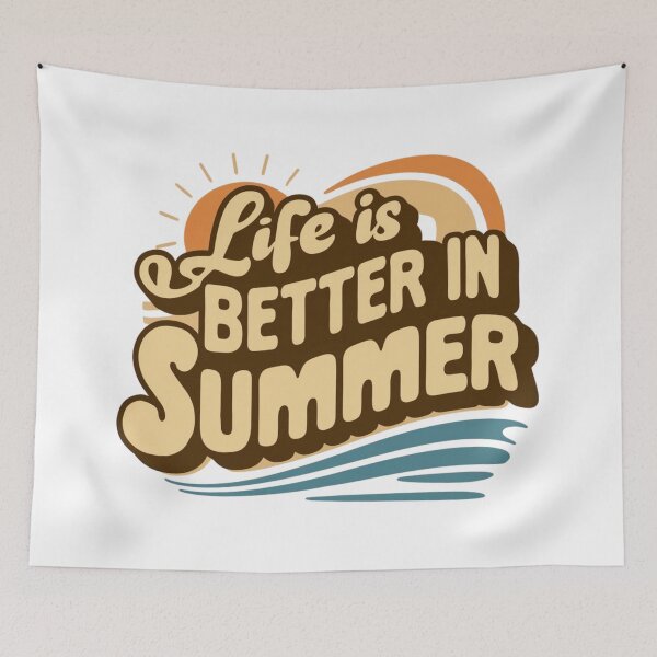 Item preview, Life is more beautiful in summer designed and sold by FrenchTouch77.