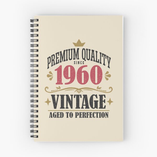 Item preview, 65th Birthday Vintage 65 Years Premium Quality Since 1960 designed and sold by eclecTEEq.