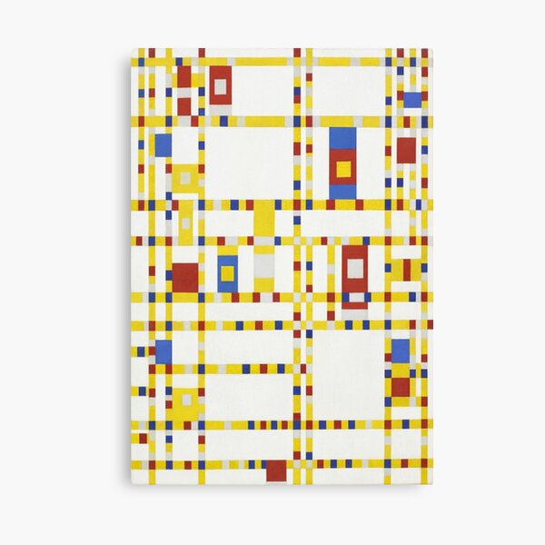 Item preview, Piet Mondrian - Broadway Boogie Woogie designed and sold by StrokeMe.