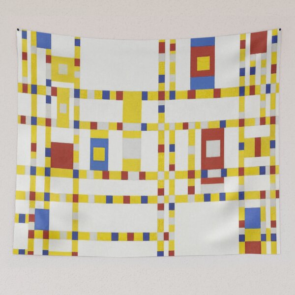 Item preview, Piet Mondrian - Broadway Boogie Woogie designed and sold by StrokeMe.