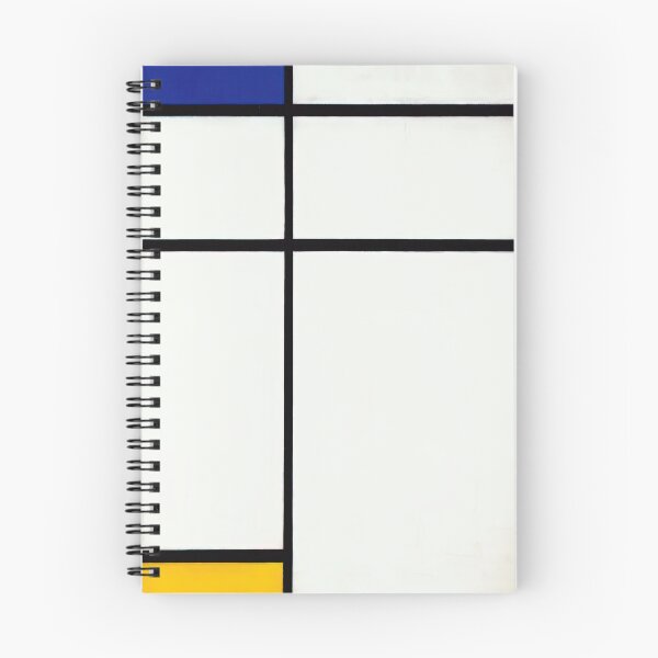 Artikelvorschau, Piet Mondrian – Komposition III mit Blau, Gelb und Weiß entworfen und verkauft von StrokeMe.