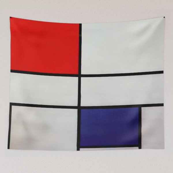 Item preview, Piet Mondrian - Composition C (No.III) with Red, Yellow and Blue designed and sold by StrokeMe.
