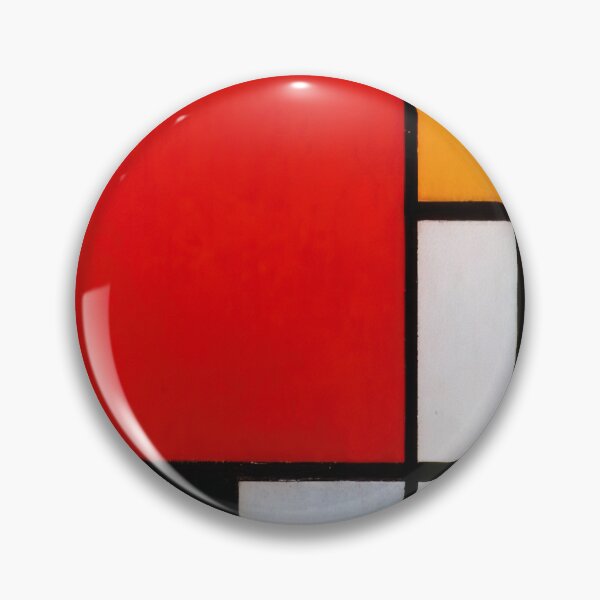 Item preview, Piet Mondrian - Composition with Large Red Plane, Yellow, Black, Gray and Blue designed and sold by StrokeMe.