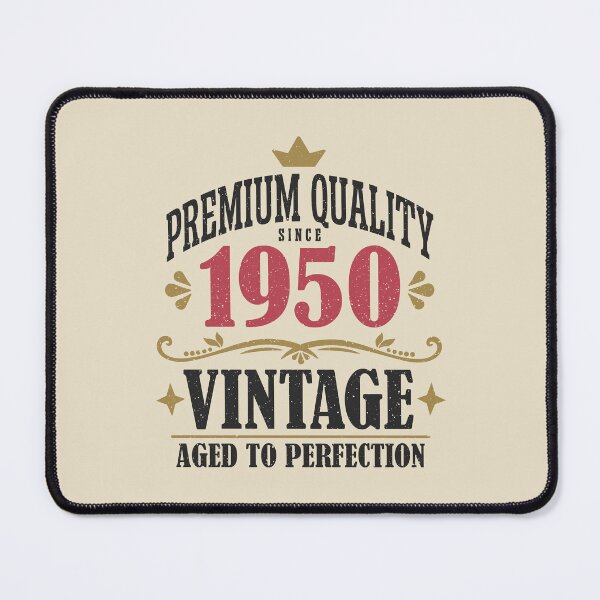 Item preview, 75th Birthday Vintage 75 Years Premium Quality Since 1950 designed and sold by eclecTEEq.