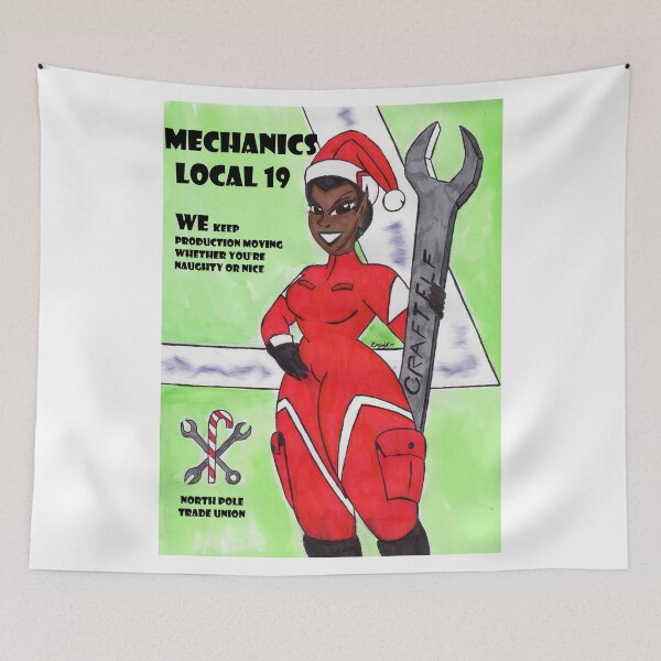Item preview, North Pole Elf PSA 2 designed and sold by Ronald Woods.