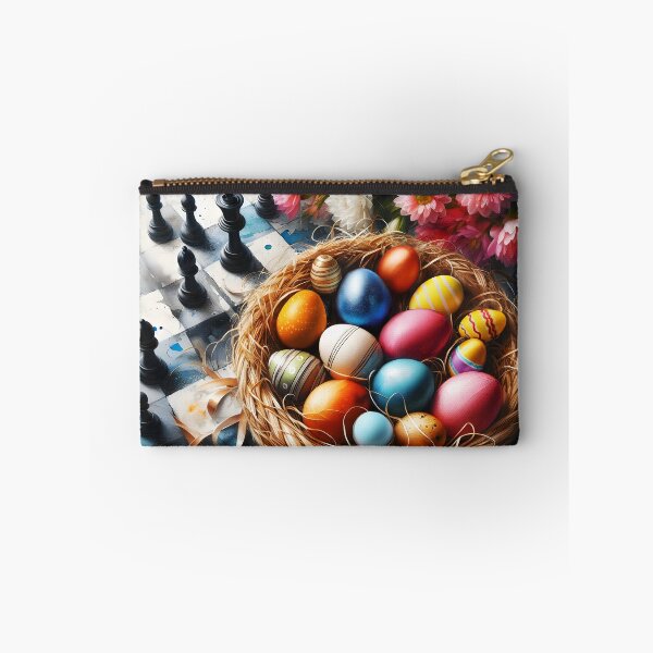 Item preview, Chessy Easter aquarelle art designed and sold by EmeraldeaArt.