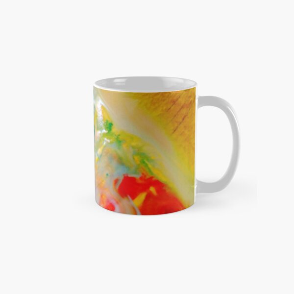Deep green sea with eyes of foam Classic Mug