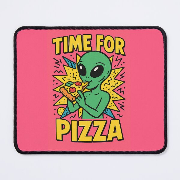 Item preview, 90's Alien Time for Pizza  designed and sold by SometimesHuman.