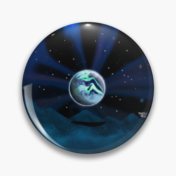 Item preview, Earth From Afar – Cosmic Planet Art from Another World designed and sold by MysticalFruit.