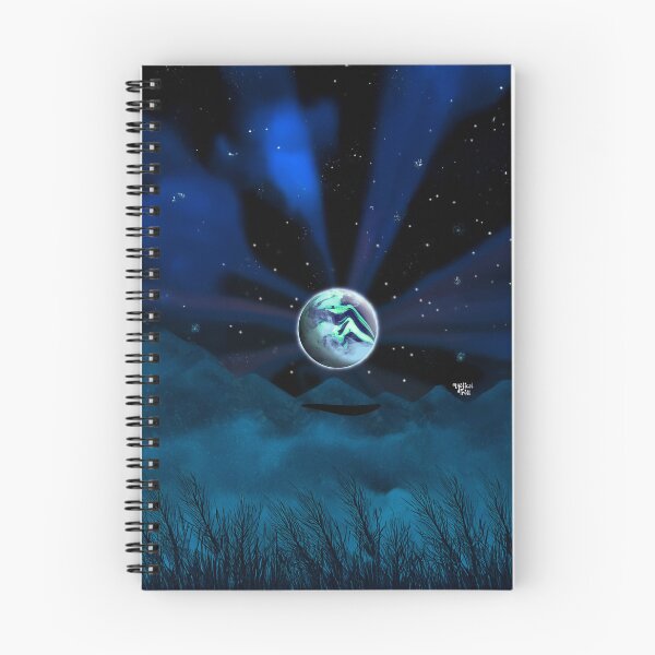 Item preview, Earth From Afar – Cosmic Planet Art from Another World designed and sold by MysticalFruit.