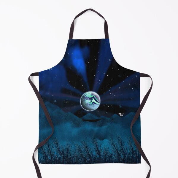 Item preview, Earth From Afar – Cosmic Planet Art from Another World designed and sold by MysticalFruit.