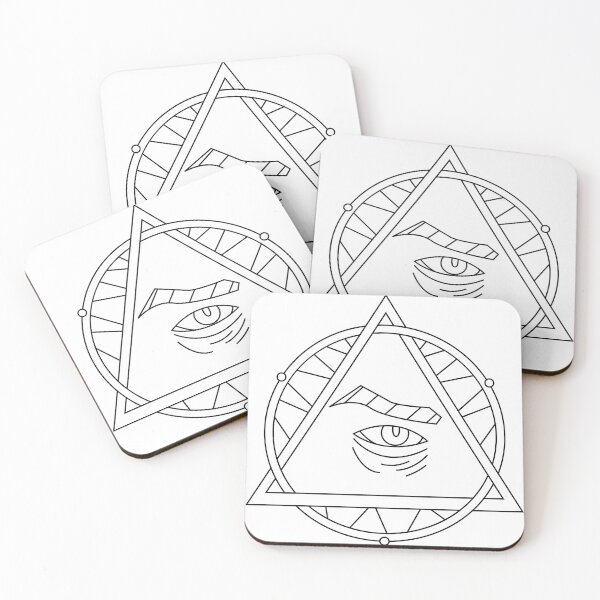 Item preview, Mystic eye within the sacred triangle designed and sold by estebansequeira.
