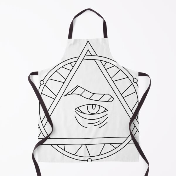 Item preview, Mystic eye within the sacred triangle designed and sold by estebansequeira.